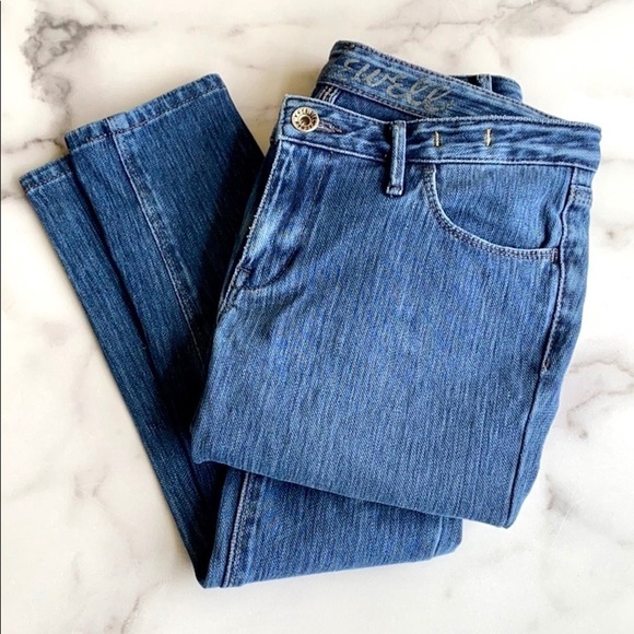 Madewell Medium Wash Skinny Jeans Sz 0 - Picture 1 of 12